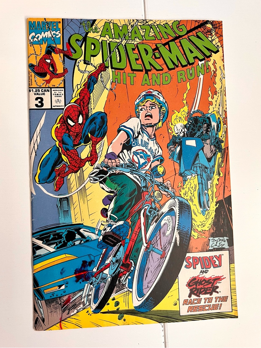 Marvel The Amazing Spider-Man #3 Comic - Red, Blue, Yellow, Green